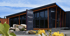 Exterior view of NPA Nordiskt Papper AB Headquarters located at Svarvaregatan 11, Ljungby, Sweden.